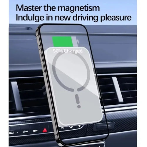 Car 30W Magnetic Wireless Charger Air Vent Clip Phone Holder For Magsafe iPhone 16 15 14 13 12 Pro Max Fast Car Charging Stand